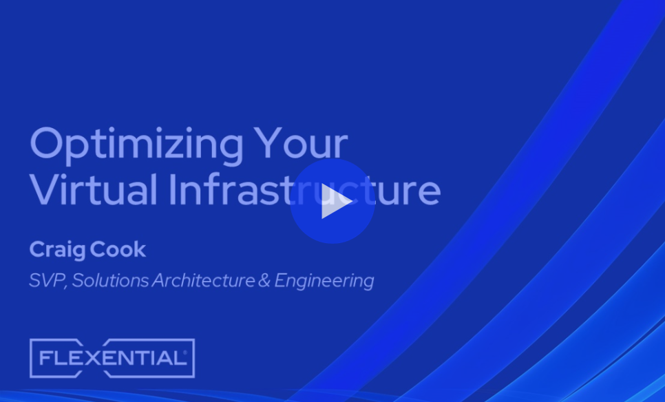 Optimizing Virtual Infrastructure