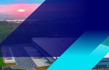 Data center aerial view