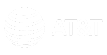 AT&T Logo - White