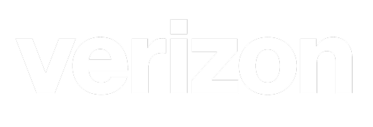 Verizon Logo - White