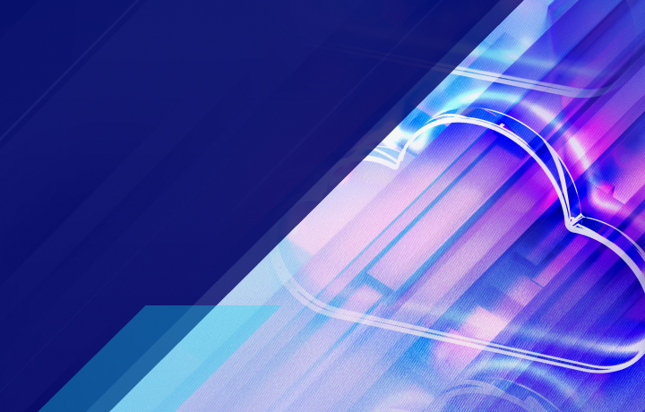Abstract cloud image with angular shapes