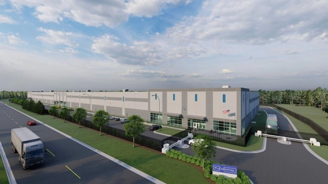 rendering of Flexential's Atlanta - Douglasville data center