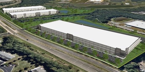 Raleigh - Durham Data Center Rendering