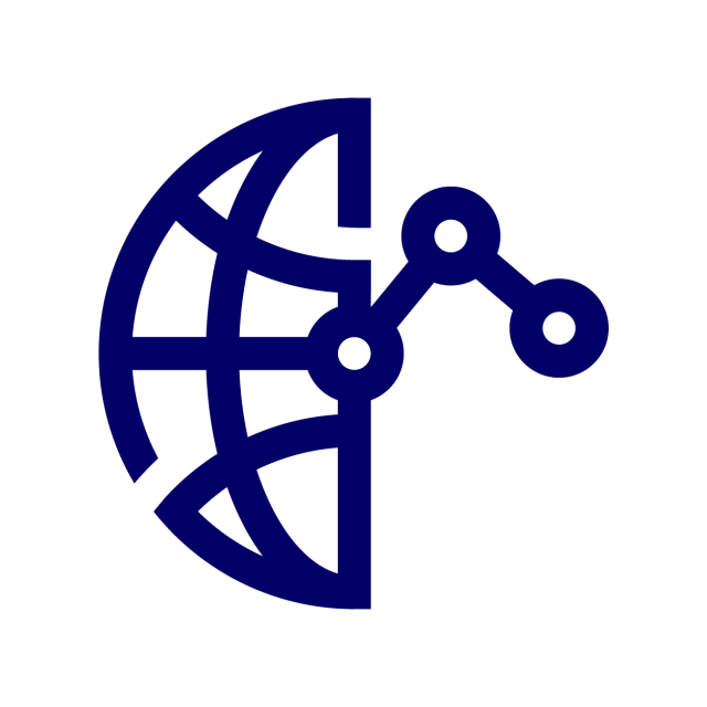 Markets Navy Icon