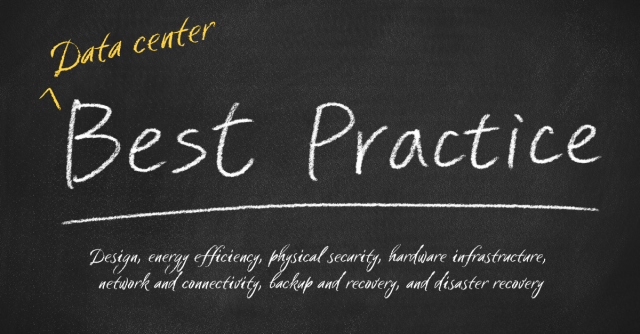 Data center best practices list