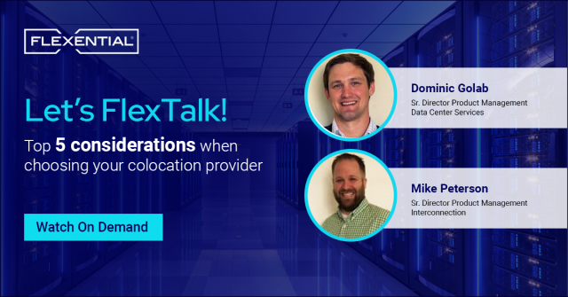 Considerations when choosing a colocation provider