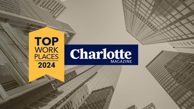 Charlotte Metro Area Top Workplace Award