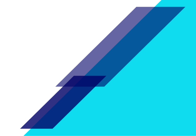 Abstract overlapping diagonal shapes in shades of blue and teal on a white background, forming a modern geometric graphic used as a video background