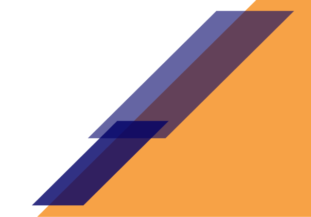 Abstract diagonal shapes in blue, purple, and orange overlapping on a white background, forming a modern geometric graphic used as a video background