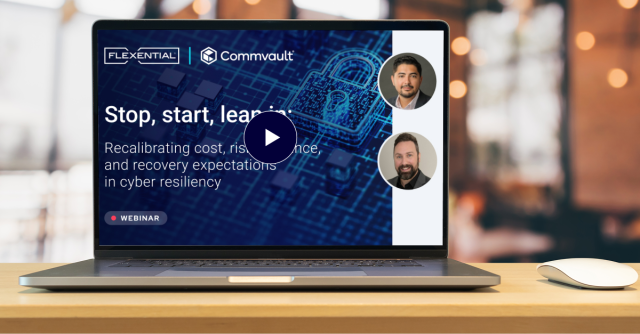 FlexTalk - Stop Start - Showing on a laptop screen